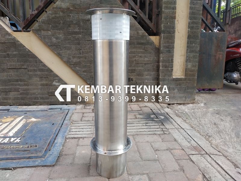 Bollard Trotoar dan Taman stainless Berkualitas