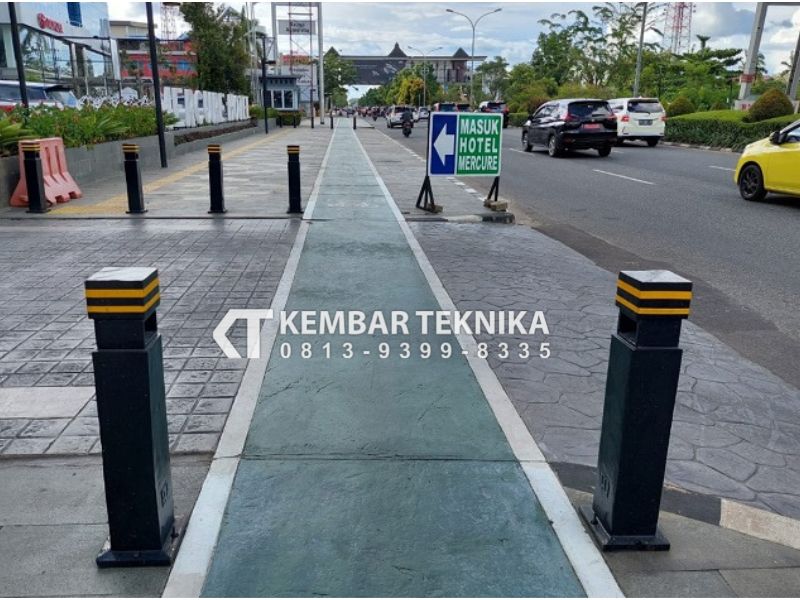 Fungsi Bollard Besi Pembatas Jalan