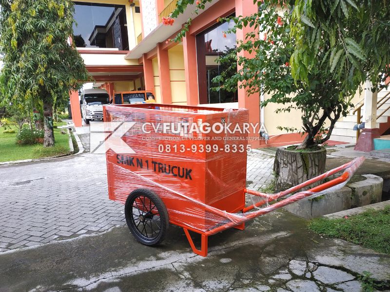 Jual Gerobak Sampah Dorong