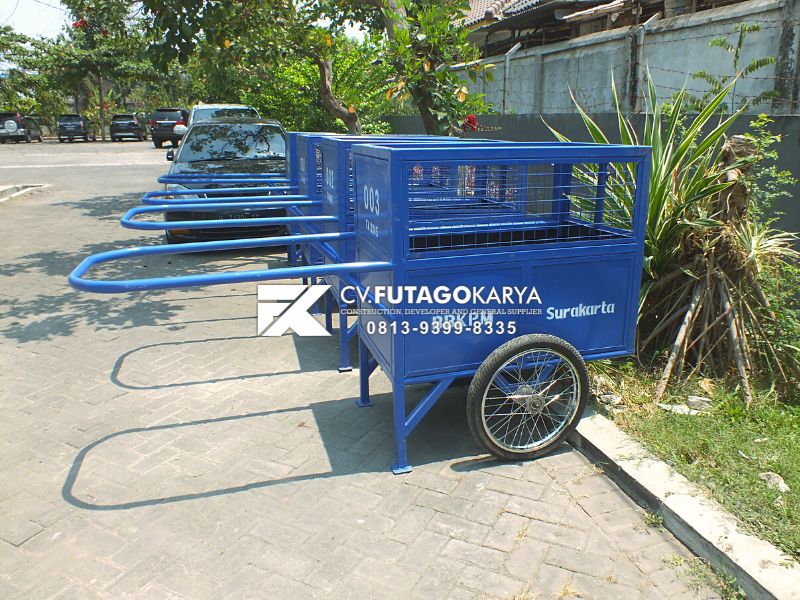 Supply Gerobak Sampah Dorong