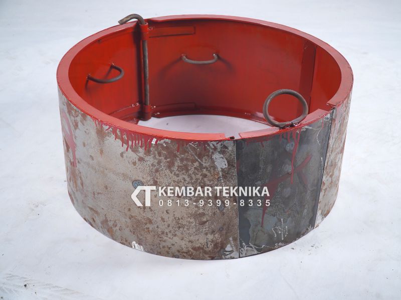 Cetakan Gorong-gorong Beton Bahan Besi