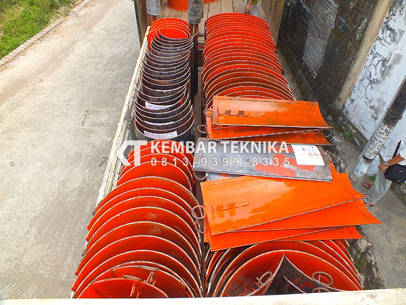 Supplier Alat Cetak Buis Beton Besi Plat