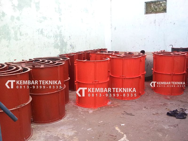 Supplier Cetakan Buis Beton Besi