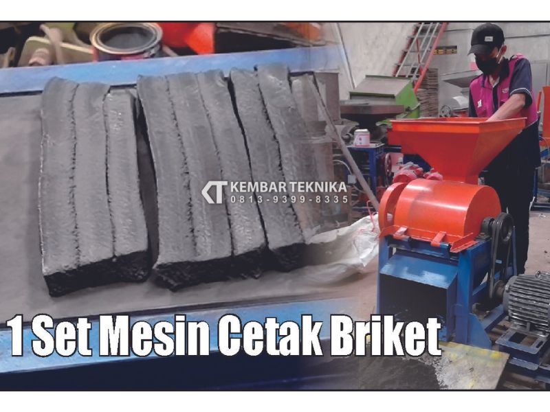 Alat Pencetak Briket Arang