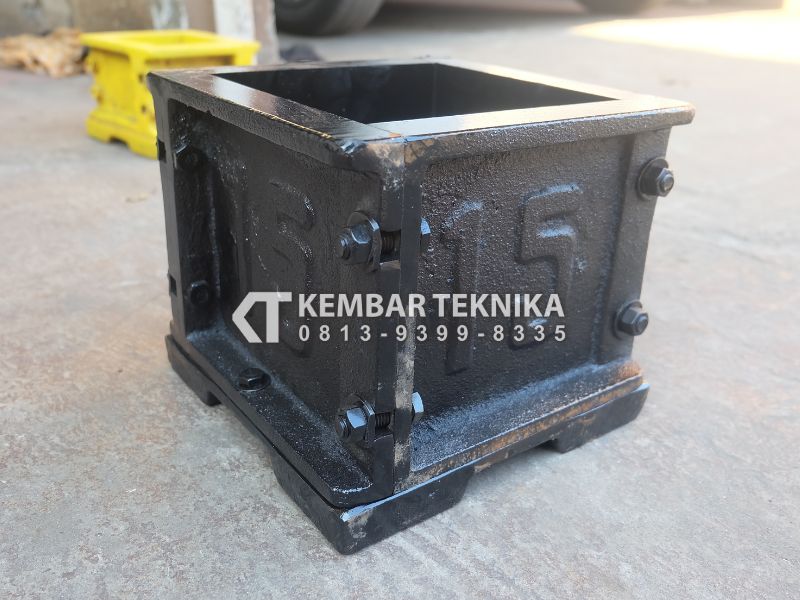 Test Beton Silinder dan Test Beton Kubus Besi Cor