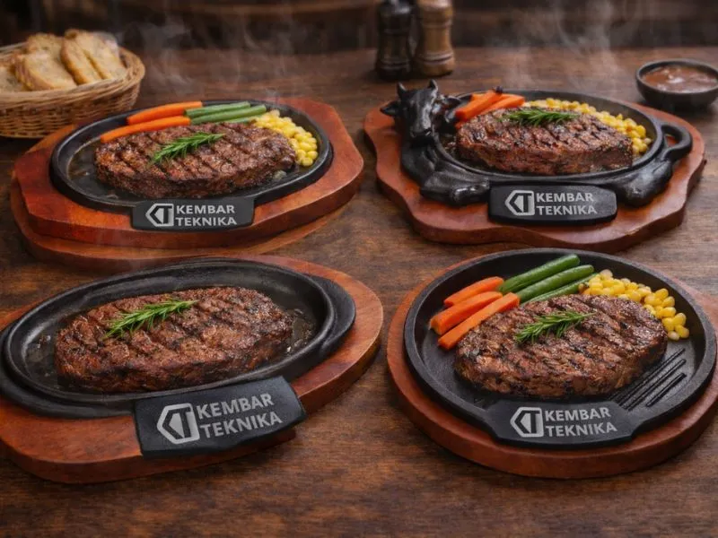 Set Hot Plate Steak